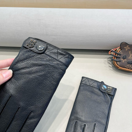 GLOVES IN BLACK LAMBSKIN 441793