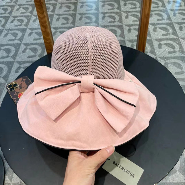 BALENCIAGA 26S WIDE-BRIMMED HAT STYLE 55