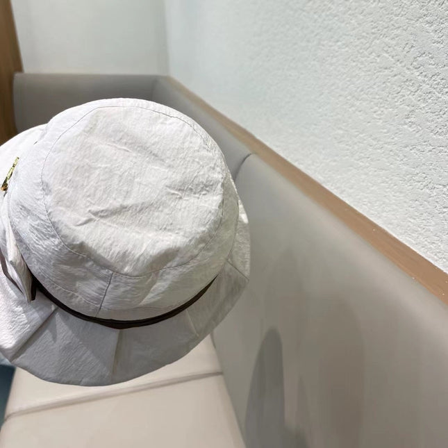 DIOR 26S LOGO BOW BUCKET HAT STYLE 37