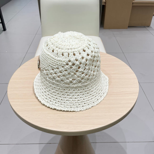 DIOR 26S DIOR STRAW BUCKET HAT STYLE 81