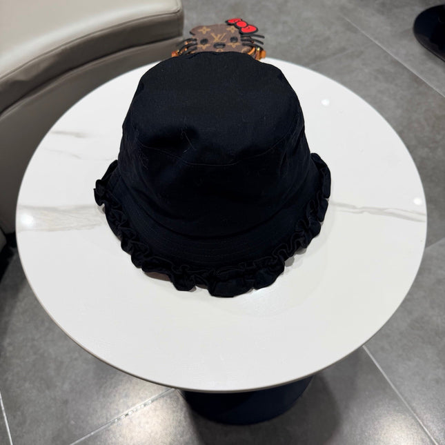 CELINE 26S CELINE RUFFLED BUCKET HAT STYLE 13