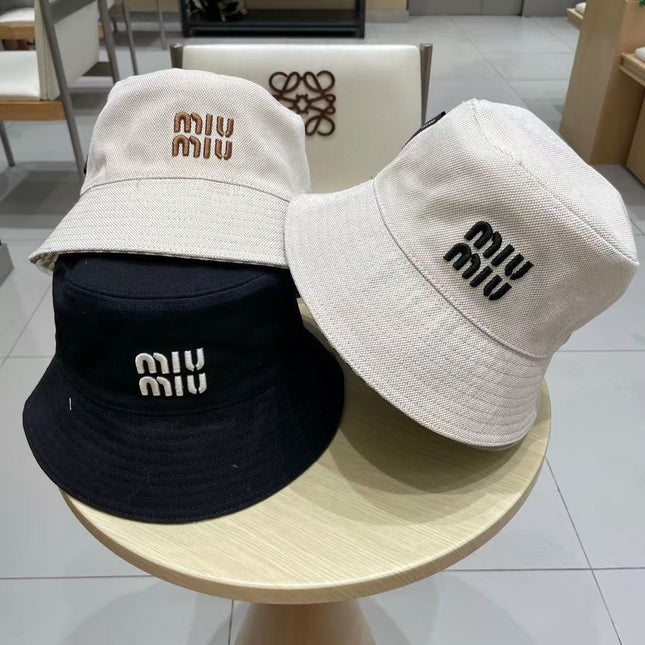 MIUMIU REVERSIBLE BUCKET HAT STYLE 81