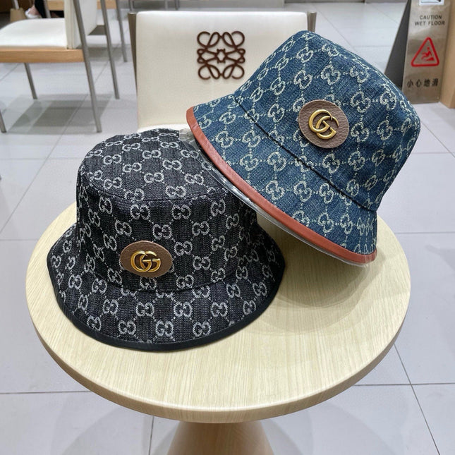 GUCCI 26S DENIM BUCKET HAT STYLE 110