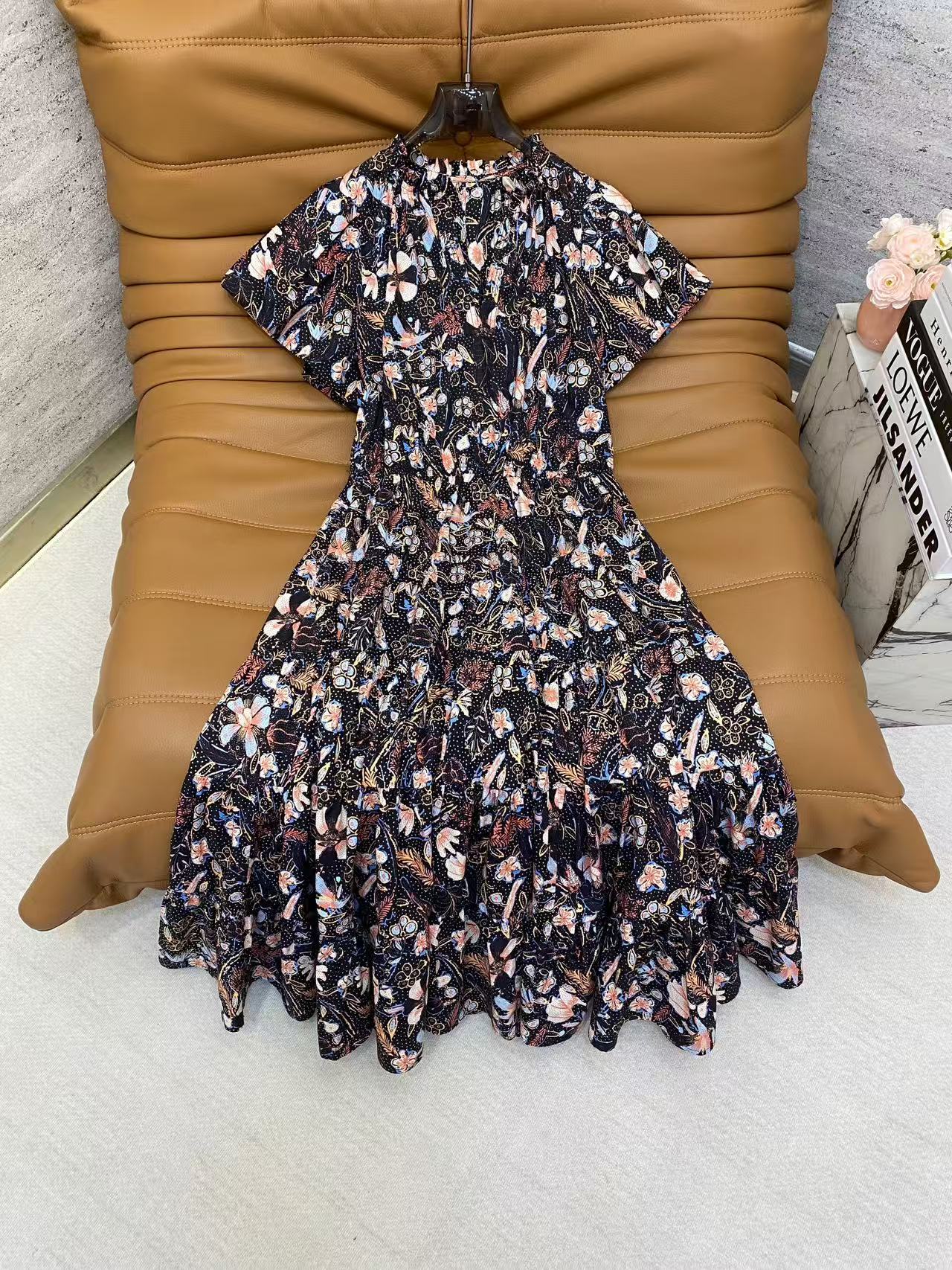 CHANEL 26S PATTERNED DRESS 1473
