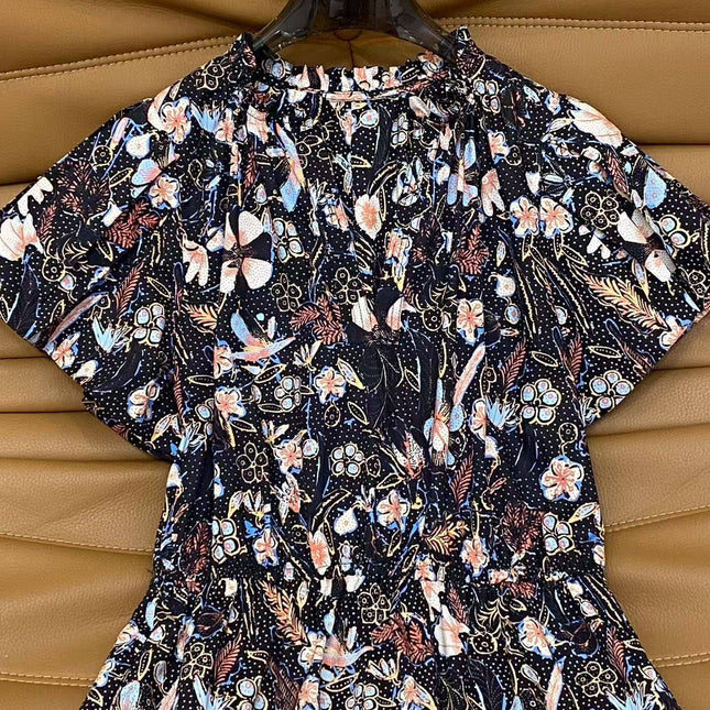 CHANEL 26S PATTERNED DRESS 1473