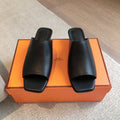 ICONIQUE 25 SANDAL BLACK CALFSKIN