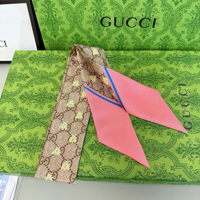 GUCCI 26S SCARF 90 IN SILK 289039
