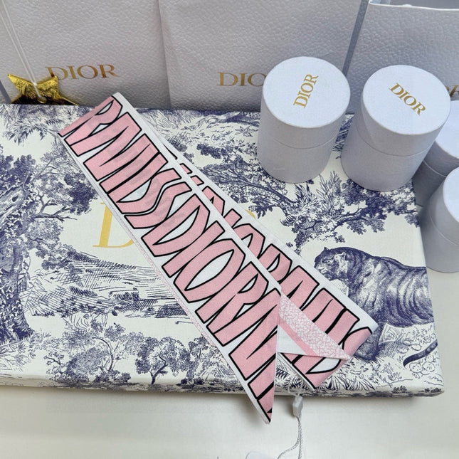 DIOR 26S SCARF 105CM IN SILK 259066