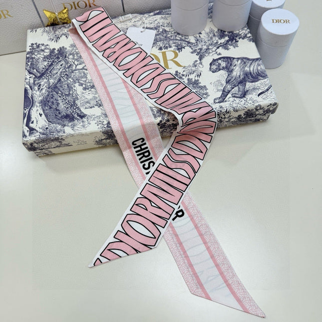 DIOR 26S SCARF 105CM IN SILK 259066