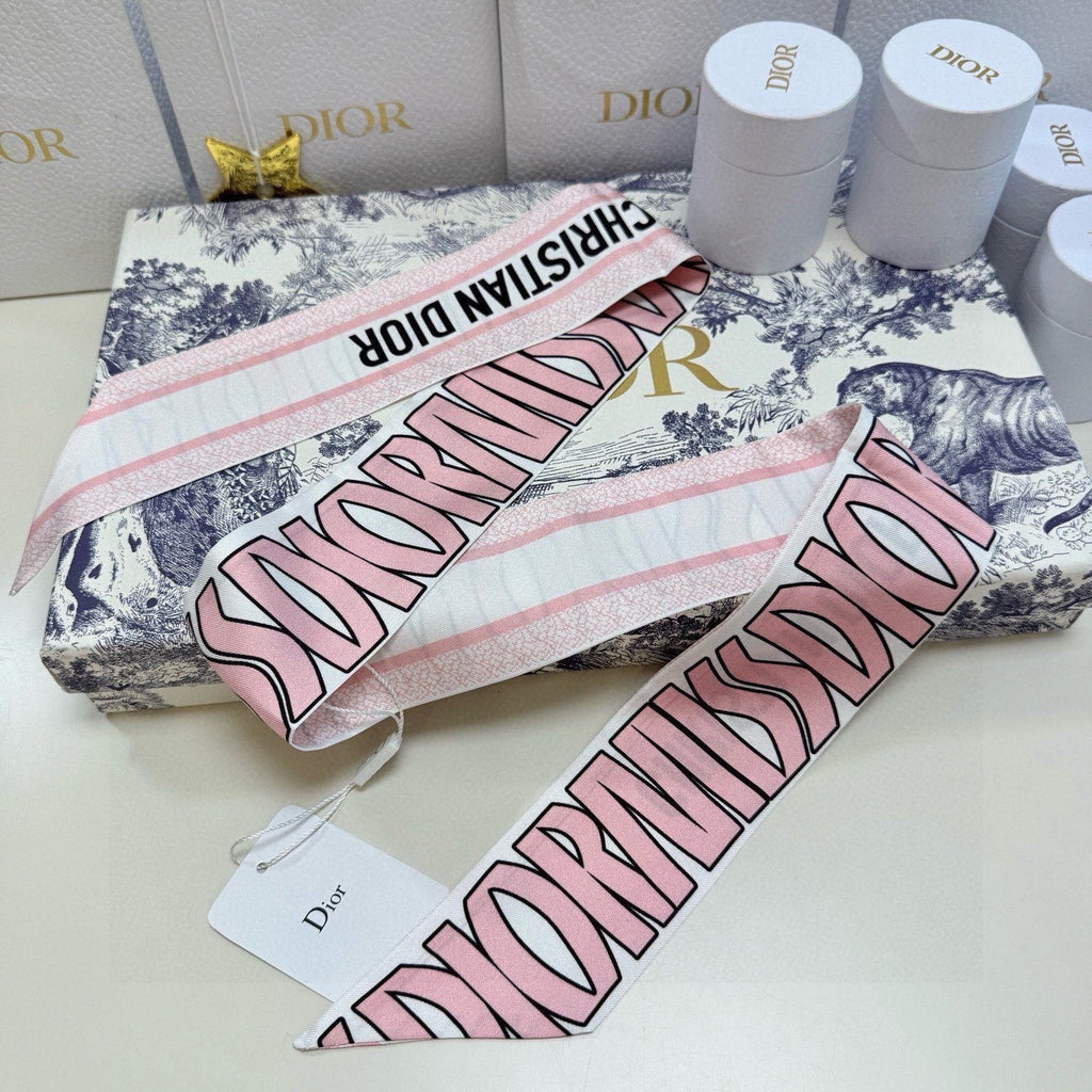 DIOR 26S SCARF 105CM IN SILK 259066
