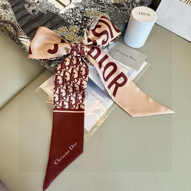 DIOR 26S SCARF 105CM IN SILK 297751