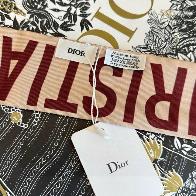 DIOR 26S SCARF 105CM IN SILK 297751