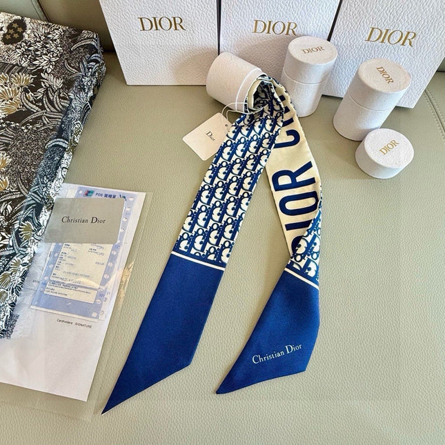 DIOR 26S SCARF 105CM IN SILK 297752