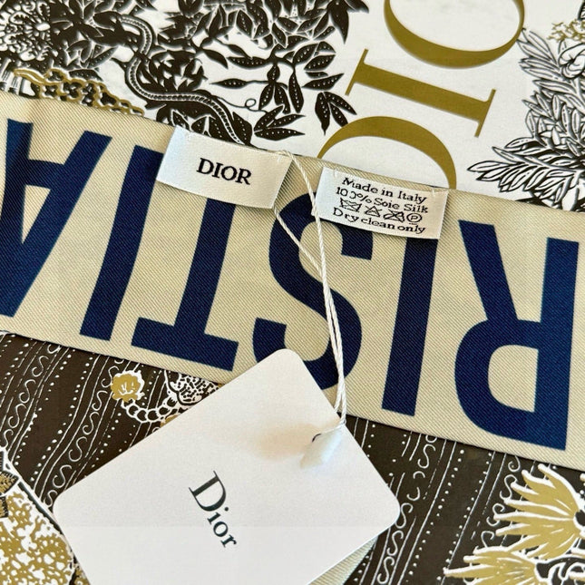DIOR 26S SCARF 105CM IN SILK 297754