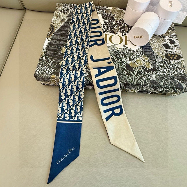 DIOR 26S SCARF 105CM IN SILK 297754