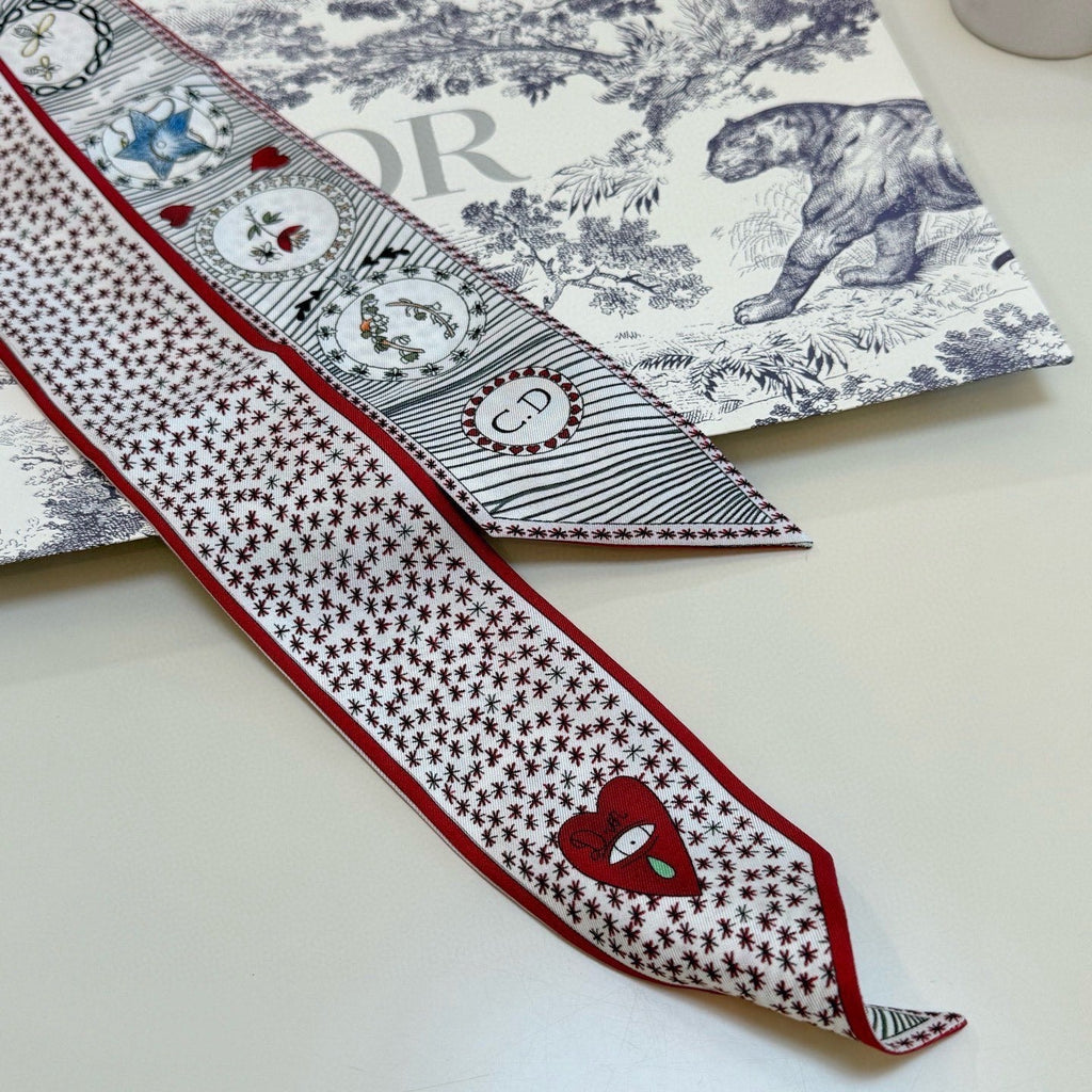 DIOR 26S SCARF 105CM IN SILK 298065