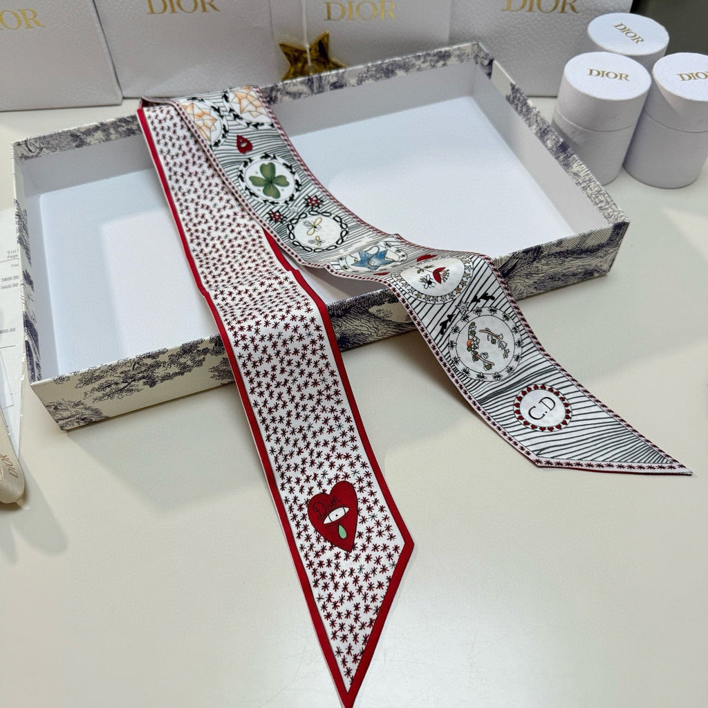 DIOR 26S SCARF 105CM IN SILK 298065