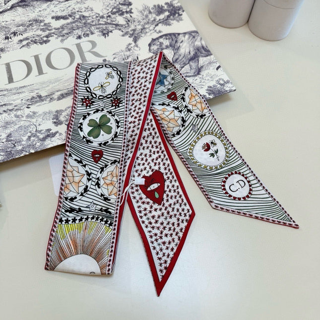 DIOR 26S SCARF 105CM IN SILK 298065