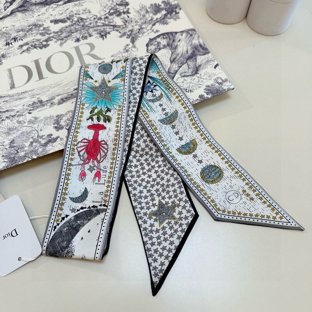 DIOR 26S SCARF 105CM IN SILK 298066