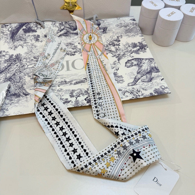 DIOR 26S SCARF 105CM IN SILK 298069