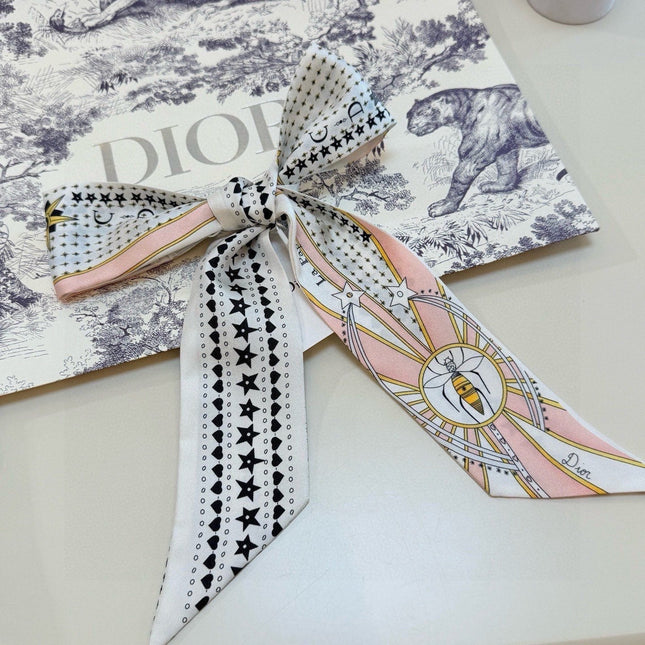 DIOR 26S SCARF 105CM IN SILK 298069