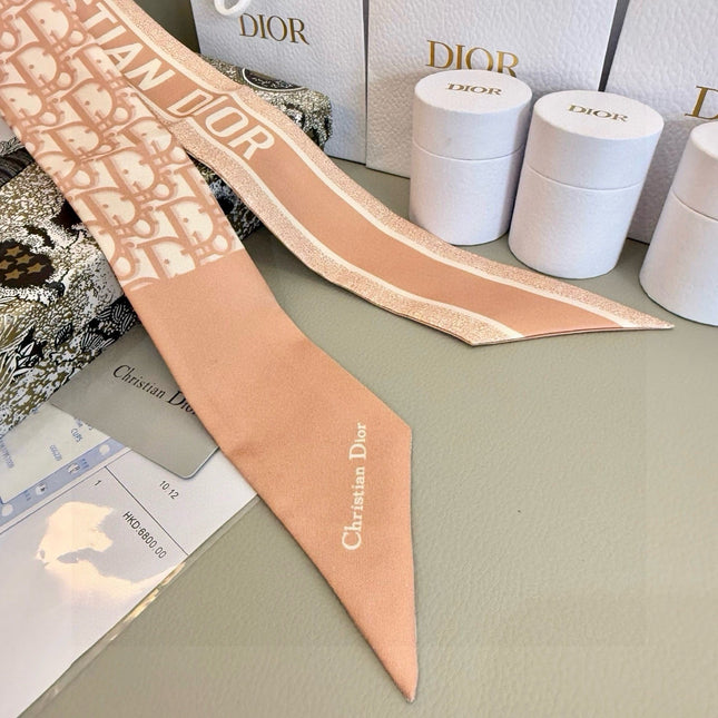 DIOR 26S SCARF 105CM IN SILK 309591