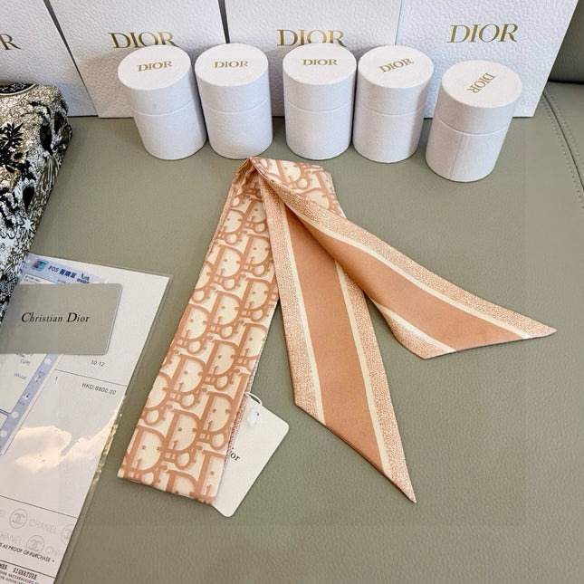 DIOR 26S SCARF 105CM IN SILK 309591