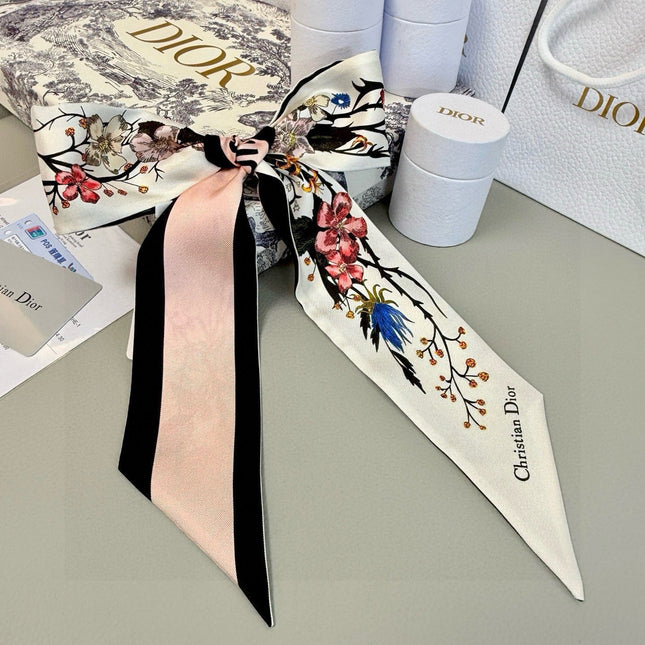 DIOR 26S SCARF 105CM IN SILK 302916