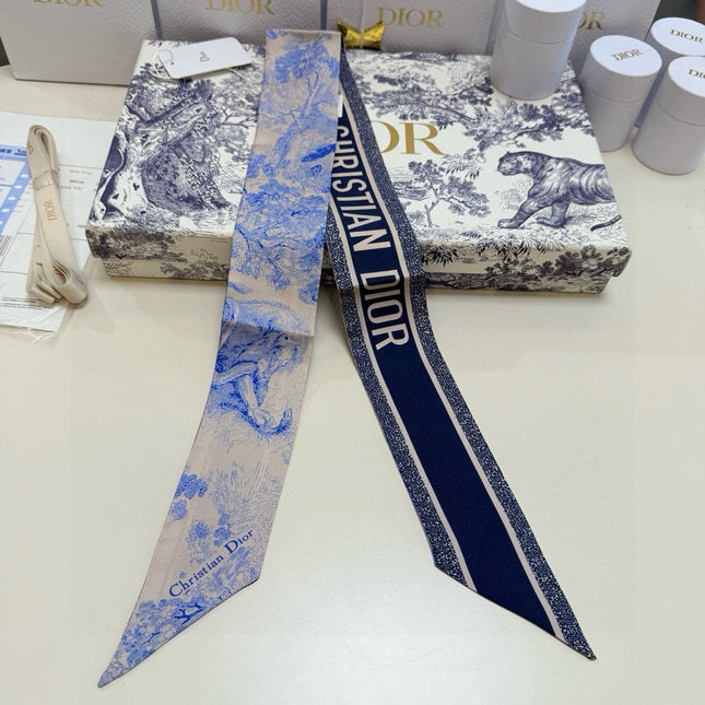 DIOR 26S SCARF 105CM IN SILK 302928