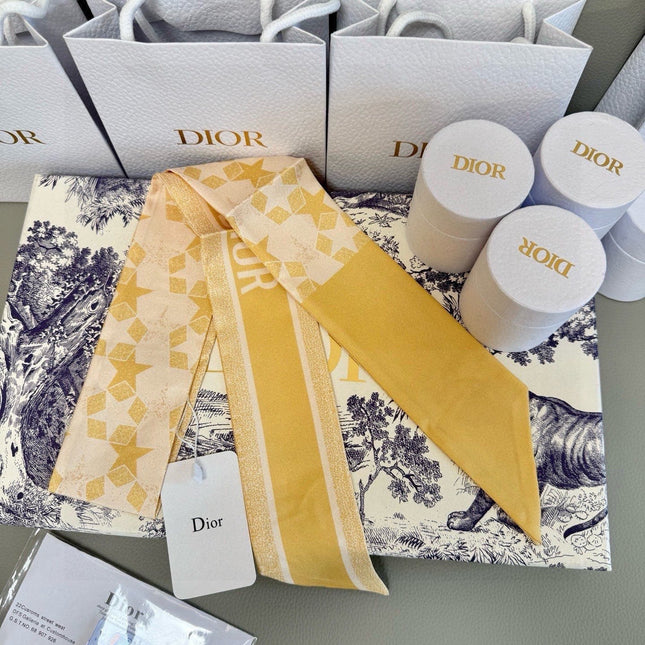 DIOR 26S SCARF 105CM IN SILK 276434