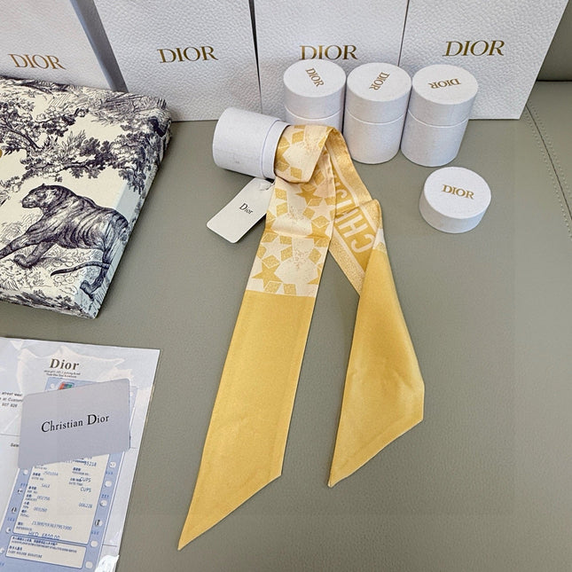 DIOR 26S SCARF 105CM IN SILK 276434