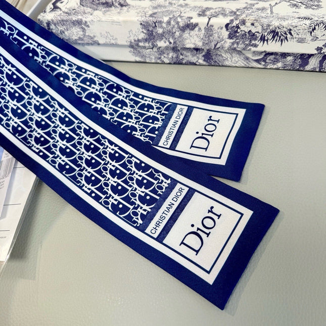 DIOR 26S SCARF 100CM IN SILK 316478