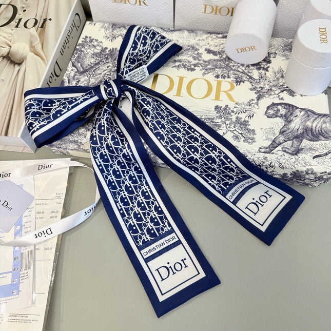 DIOR 26S SCARF 100CM IN SILK 316478