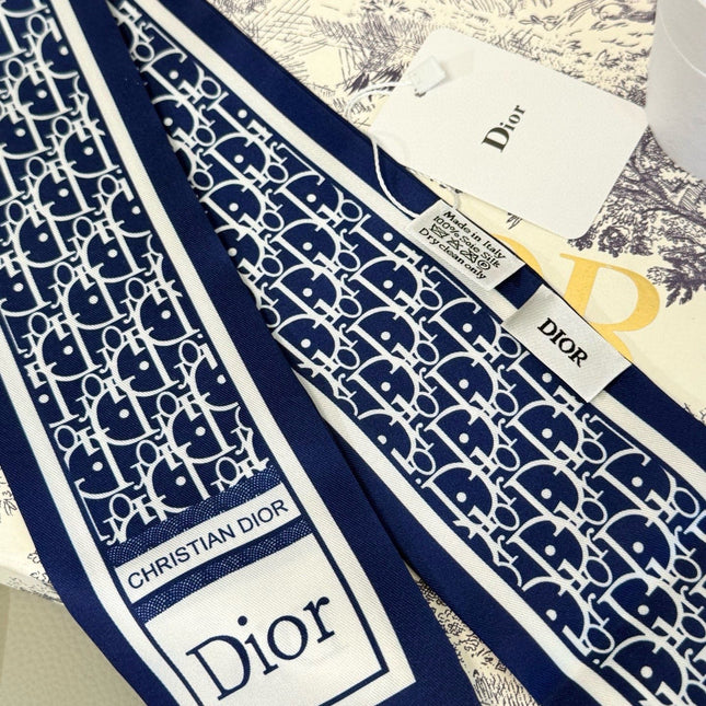 DIOR 26S SCARF 100CM IN SILK 316478