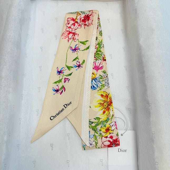 DIOR 26S SCARF 100CM IN SILK 316496