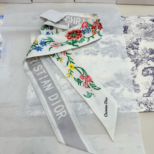 DIOR 26S SCARF 100CM IN SILK 316498