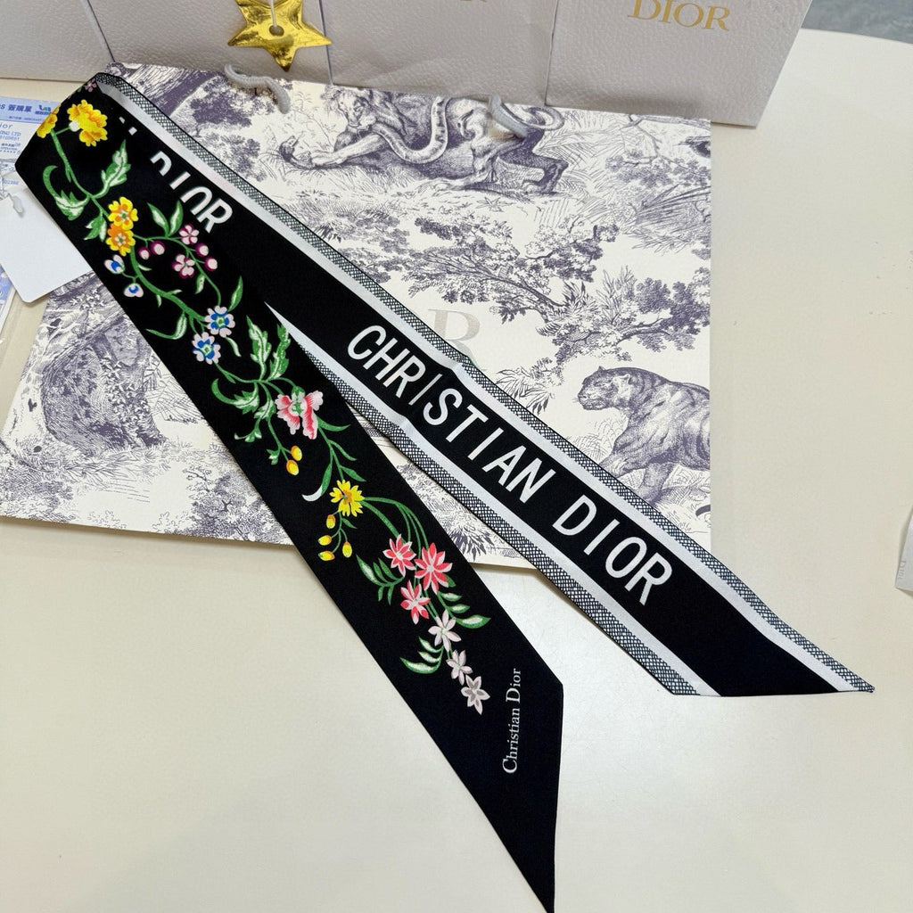 DIOR 26S SCARF 100CM IN SILK 316499