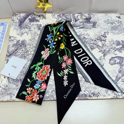 DIOR 26S SCARF 100CM IN SILK 316499