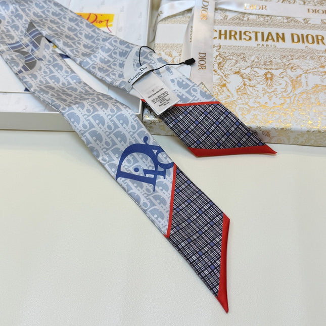DIOR 26S SCARF 100CM IN SILK 289042
