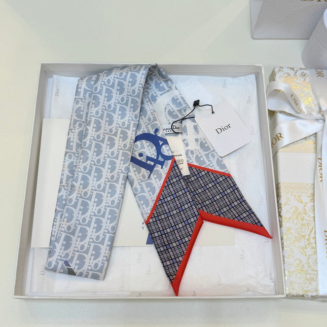 DIOR 26S SCARF 100CM IN SILK 289042