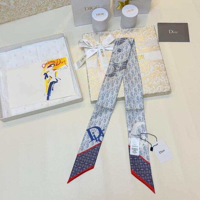 DIOR 26S SCARF 100CM IN SILK 289042