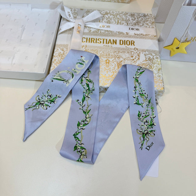 DIOR 26S SCARF 105CM IN SILK 304063