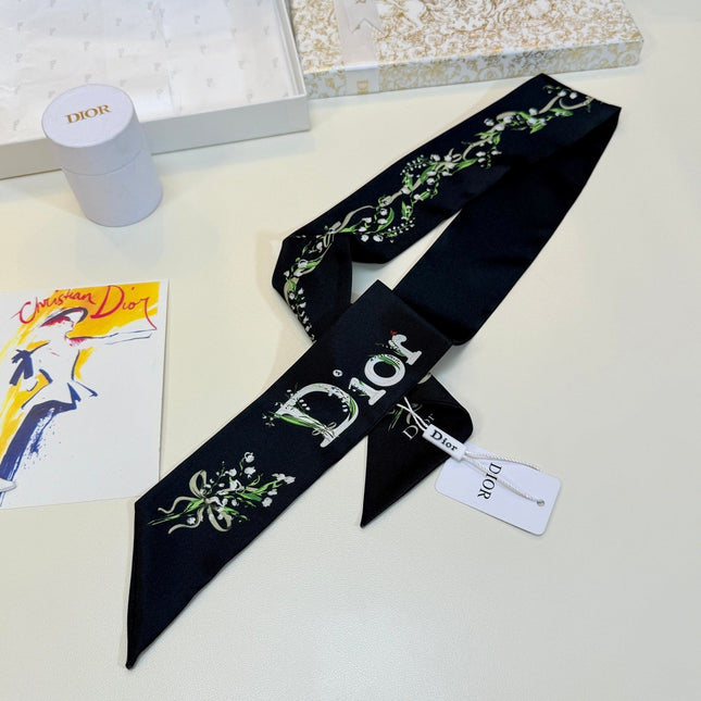 DIOR 26S SCARF 105CM IN SILK 304064
