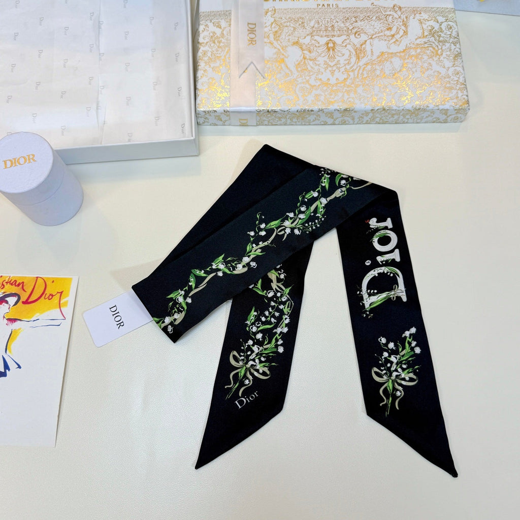 DIOR 26S SCARF 105CM IN SILK 304064