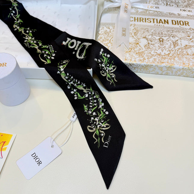 DIOR 26S SCARF 105CM IN SILK 304064