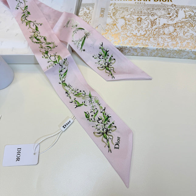 DIOR 26S SCARF 105CM IN SILK 304065