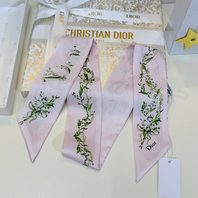 DIOR 26S SCARF 105CM IN SILK 304065