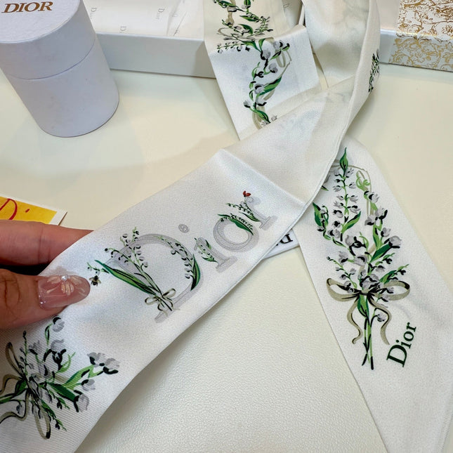 DIOR 26S SCARF 105CM IN SILK 304066