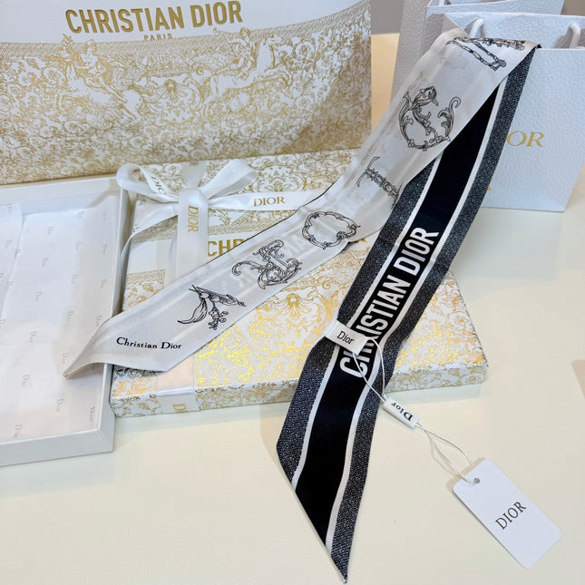 DIOR 26S SCARF 105CM IN SILK 304067