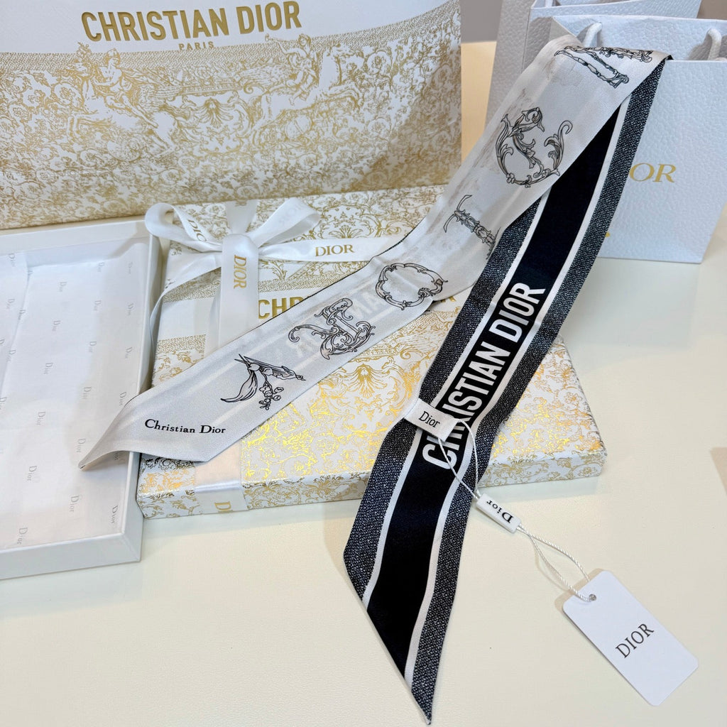 DIOR 26S SCARF 105CM IN SILK 304067